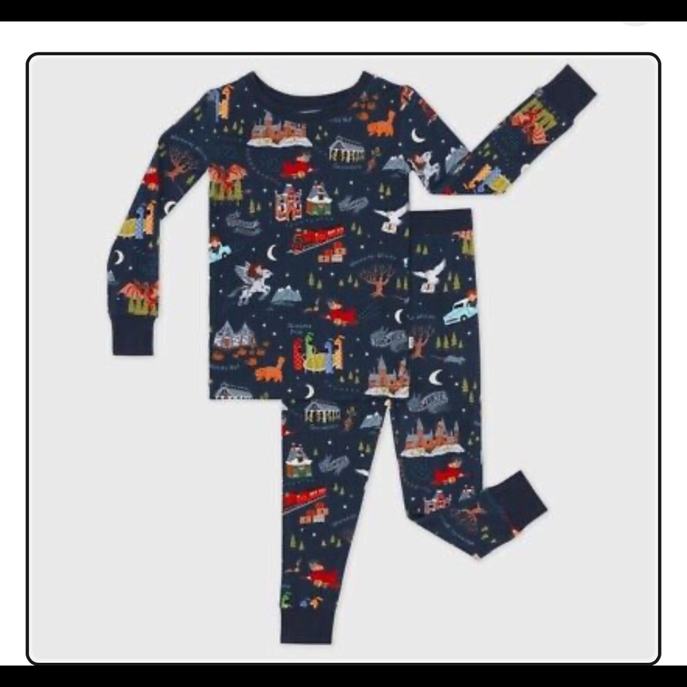 Little Sleepies Harry Potter Evening at Hogwarts 2 piece set